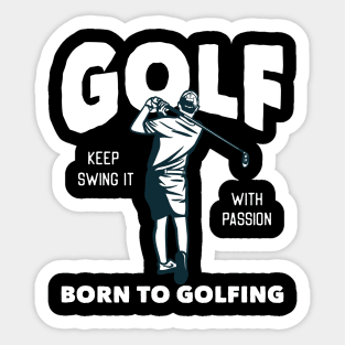 Golf Sticker